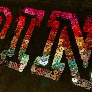 Black and Rainbow PINK shirt